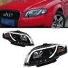 Auto Car Head Lights Parts For Audi A4 2005-2008 A4L B7 LED Front Headlight Replacement Angel Eye Signal Headlight