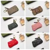 Schlüsselanhänger Designer-Geldbörse Schlüsselanhänger Pochette Kleine Tasche Mode Lippenstift Taschen Damen Herren Schlüsselanhänger Kreditkarteninhaber Mini-GeldbörsenL240305