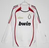 Camisas de futebol retrô 95 96 02 03 04 05 06 07 09 10 11 12 13 14 AC KAKA MILAN IBRAHIMOVIC WEAH Maldini camisas de futebol 2006 2007 2008 2009 2010 PIRLO BAGGIO camisas