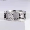 Кольца-ремешки «Время бежать», мужское кольцо с шестерней из титановой стали, женское вращающееся кольцо против тревоги стального цвета L240305