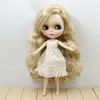 ICY DBS Blyth Doll 16 Bjd Spielzeug blondes Haar Gelenkkörper Seitenscheitel Haar glänzendes Gesicht 30 cm Mädchen Geschenk Anime 240226