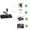 New 4 USB Port 3 Way Car Careette Wighter 120W Adapter 12 ~ 24V Charger Charge Fast Voltmeter Display for Cell P E1V2