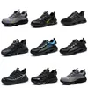 Running shoes GAI seven Men Women triple black white gray dark blue sport sneaker Comfortable Mesh breathable Shoes