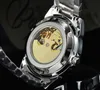 orologi da uomo meccanici automatici in ceramica orologi da polso in acciaio inossidabile completo orologio da polso luminoso con zaffiro business casual montre de luxe R99872