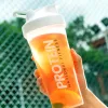 GIANXI Shaker-flessen Gym Sport Eiwitpoeder Mengfles Outdoor Draagbare Lekvrije Plastic Beker Drinkgerei