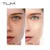 TLM TUM Creme de Fundação Líquida Profissional Cobertura Completa Rosto Corretivo Base de Maquiagem À Prova D 'Água Iluminar Capa Dark Circles30ML 240220