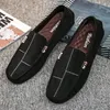Casual Men Shoes Slip on Formal Loafers Moccasins Black Male Driving Flat Breathable Tenis Masculino Zapatillas Hombre 240223