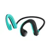 Bluetooth Ear Hook -headset för iPhone Samsung Sports Music Montering Ear Trådlös Bone Lednings Mobiltelefon Earphones 44sti