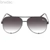 Óculos de sol óculos de sol alta chave piloto mulheres moda quay marca design viajando óculos de sol para gradiente lasies eyewear feminino mujer 240305