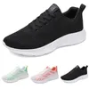 Chaussures de sport couleur unie noir blanc vert pâle joggings marche bas doux hommes baskets respirantes baskets classiques GAI dreamitpossible_12