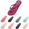 GAI Slippers Lente Zomer Rood Zwart Roze Groen Heren Lage Top Ademende Zachte Zool Schoenen Platte Mannen GAI-25