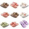 Summer new product slippers designer for women shoes green white pink orange Baotou Flat Bottom Bow slipper sandals fashion-045 womens flat slides GAI outdoor shoes