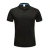 T-shirt polo de ajuste seco de tecido liso masculino respirável poliéster camisa de golfe unissex secagem rápida gola esportiva camiseta camissa polo para hombres 240305