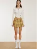 Skirt Summer Women Japanese Y2k Mini Plaid Pleated Skirt Shorts Preppy Style JK Girl Cutecore Harajuku Fashion Y2k Streetwear Hot Kpop