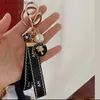 Schlüsselanhänger Kanal-Schlüsselanhänger Designer-Schlüsselanhänger Luxus-Taschenanhänger Modetrend Auto-Schlüsselanhänger Blumen-Perlen-Schlüsselanhänger Hochwertiges Giveay-Geschenk Schönes sL240305