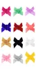 Dziecko Bow Band Spins Solid Grosgrain Ribbon Bows Hairgrips Dziewczęta urocze całe owinięte klipsy do włosów bezpieczeństwa Akcesoria do TOD3942972