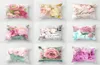 4545cm Rose Flowers Cushion Cover Nordic Style Home Wedding Decoration Throw Pillow For Sofa Bed Car Pillow Case 408272739299