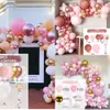 New Kit Pink Gold Confetti Latex Ballon Wedding Birthday Decoration Girl Baby Shower Balloon Garland Arch