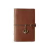 Note Multifunctional Handmade Office Metal Travel Rope Journal Diary Retro Spiral School Leather Notebook Planner Book