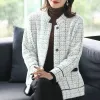 Cardigans 2023 Autumn New Imitation Mink Fleece Sweater Coat Korean Thickened Short Knitted Cardigan Women Casual Loose Cardigan Jacket