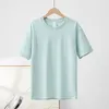 Diseñador de moda para mujer camiseta de algodón de manga corta para hombre camiseta para hombre de color puro ocio hombre tops camisetas