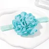 Hair Accessories 1PC Delicate Elastic Nylon Headband Toddler Artificial Flower Head Bands Born Infant Po Shoot Kids Baby