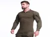 Chemise tactique de grande taille S5XL, uniforme de Camouflage en plein air, vêtements de Combat, hauts d'entraînement de randonnée, chemise de ventilateur de l'armée à manches longues9539791
