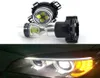 2pcs Amber Light Yellow White 20SMD 100w PY24W 5200s LED Bulbs w Reflector Mirror Design Front Turn Signal6214988