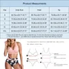 Women's Swimwear Women Sexy Leopard Print High Waisted Ruched Halter Bikini Summer Push Up Two Piece Swimsuits Fashion Bathing Suit