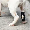 Vêtements de chien 1 pcs Bandage de récupération articulaire pour petit moyen grand enveloppement de jambe respirant genouillères pour animaux de compagnie soutien attelle