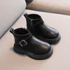 Boots 2024 Kids Autumn Winter Non-Slip Moving Children Rubber Rubber Overdber Zipper Ond