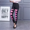 Tozluk 2020 Kadın Yüksek Sokak Moda Örgü Tozluklar Lady Fitness Elastik Gümüş Takı Kalem Pantolonu Punk Kaya Çizgili Yay Pantolon