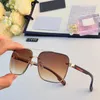 Designer-Sonnenbrille für Damen und Herren, umgekehrtes Dreieck, Glaslinse, Trend der Fashion Week, hochwertige Version Pr007