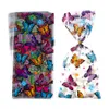 New 50Pcs Cellophane Chocolate Candy Snacks Cookies Pack Butterfly Themed Supplies Party Favors Bags