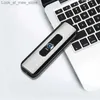 Lighters Touch switch charging light windproof USB charging light smoking electronic accessories Q240305