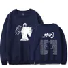 Herenhoodies Milo J 2024 Tour Merch Sweatshirt met ronde hals Grafische print Unisex Trendy Casual Herfst Winter Streetwear