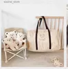 Diaper Bags Free Shipping Kids Luggage Bag Kindergarten Child Quilt Storage Bags Mommy Bag Baby Stuff Canvas Handbag Waterproof OrganizerL240305