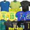 2024 205 Brasil soccer jerseys BraziLS football shirt CASEMIRO VINI JR RICHARLISON 23 24 25 Carlos Romario Ronaldinho camisa de futebol RIVALDO men shirts Kids kit