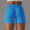 Actieve Shorts Plus Size 2XL Cross V Taille Dames Naadloos Scrunch Workout Yoga High Booty Lifting Fitness Sport BuGym