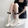 Frauen Socken Nylon Ballett Stil Strümpfe Trendy Atmungsaktive Einfarbig Spitze Rüschen Aushöhlen Mesh