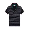 24G Männer Poloshirts Luxus Italien Designer Herrenkleidung Kurzarm Mode Lässig Herren Sommer Revers Schlange Biene Brief T-Shirt Viele Farben sind verfügbar Größe M-3XL