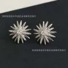 Designer David Yumans Yurma Schmuck xx 925 Sterling Silber Snowflake Ohrringe 5A Zirkonohrringe