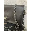 Borsa Designer Rock Voltaire Swing Your Wings Borsa tote da donna Zadig Borsa a tracolla in vera pelle con catena ad ala Portafoglio nero di lusso trapuntato Pochette a tracolla