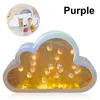 Night Lights Diy Cloud Butterfly Mirror Light Lamp Handmade Makeup Ins Girl Living Room Desktop Decor Creative Birthday Gift