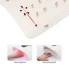 96W Smart Sensor UV LED Lamp Nail Dryer Fast Drying Manicure Pedicure Machine For 2 Hands Feet No Black Skin 240229