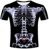 Mężczyźni Kobieta T-shirt szkielet splanchna 3d print y2k t koszule 11-harajuku streetwear dla dzieci tee mody mody Hip Hop Tops 240305