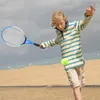 2st Kids Outdoor Sports Tennis Rackets String Rackets med 1 boll för Badminton Nybörjare Parentchild Game Props 240223