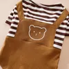 Hondenkleding Kleine overalls Zomerbeer Pommeren Teddy Superleuke kleding Lente en herfst Strijd Kattenkleding Nieuwigheid Gestreept huisdier