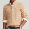 Senior Men's Designer Brand Sweater Sticked Crow Neck Letter Retro broderi varm mjuk mjuk multifärg långärmad kläder