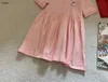 العلامة التجارية Baby Skirt Princess Dress Fruit Embroidery Girl Dresses Lace Sign